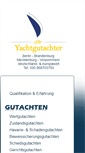 Mobile Screenshot of ihr-yachtgutachter.de